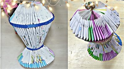 اسهل طريقة لعمل فانوس رمضان في المنزل بأبسط المكونات