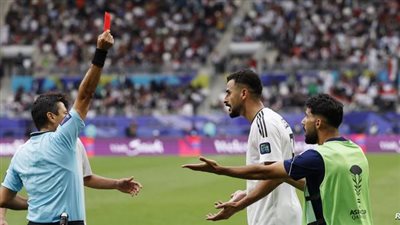 مهاجم العراق: خروجي مطرودًا في مباراة الأردن صدمني أكثر من وفاة والدي