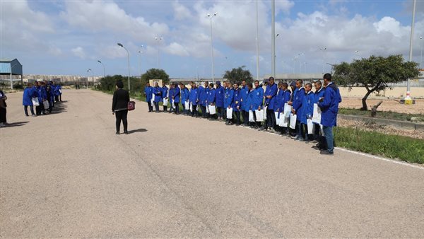 زيارة الطلاب لمحطة