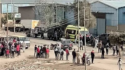 مصرع شاب في حريق داخل كشك أخشاب بطنطا