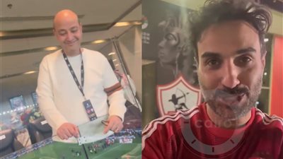 أحمد فهمي مازحًا بعد فوز الأهلي على الزمالك: خدت صورة الفوز مع عمرو أديب| فيديو