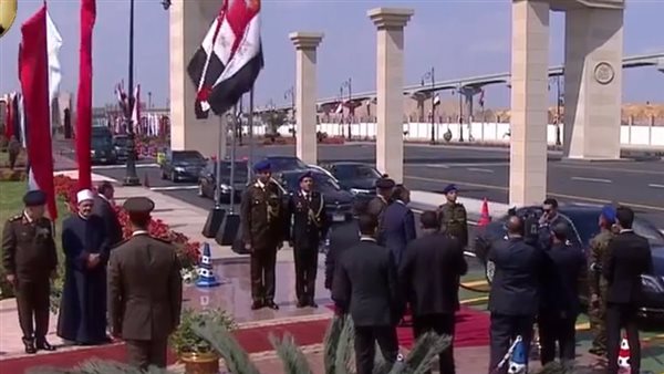 موكب الرئيس السيسي