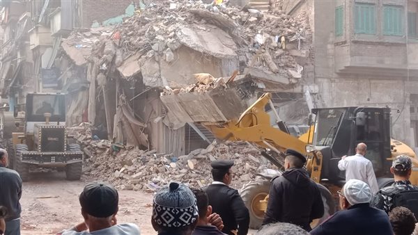 انهيار عقار فى محافظة