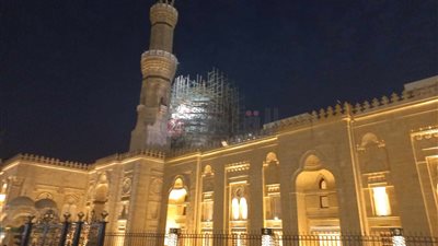 إقامة أول تراويح بمسجد السيدة زينب بعد افتتاحه.. وتميم المراغي إماما لصلاتي العشاء والتراويح