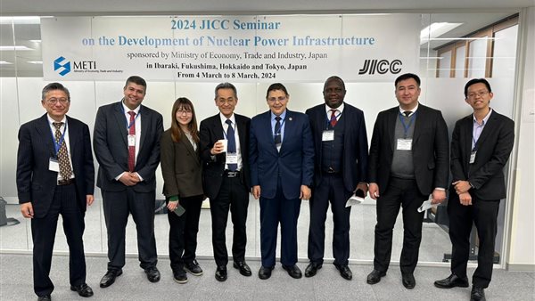 جانب من الوفد المصري