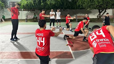 تدريبات استشفائية لمنتخب اليد استعدادا لمواجهة مالي في دورة الألعاب الإفريقية