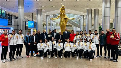 وزير الرياضة يهنئ بعثة الكاراتيه بعد تصدر منافسات دورة الألعاب الإفريقية بـ15 ميدالية 