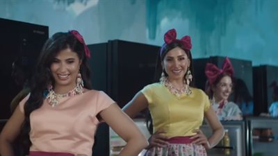 إحنا اللي فرفشنا اللي متفرفش.. دينا الشربيني وروبي تقدمان إعلانًا جديدًا