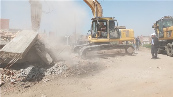 حملة إزالات بأسيوط