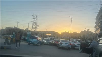 قبل الإفطار بدقائق.. تكدسات مرورية بشوارع وميادين الجيزة |صور 