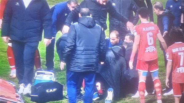 لحظة إصابة أحمد رفعت