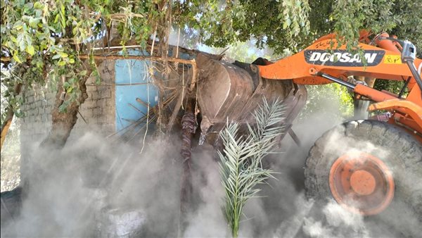 حملة إزالات بأسيوط