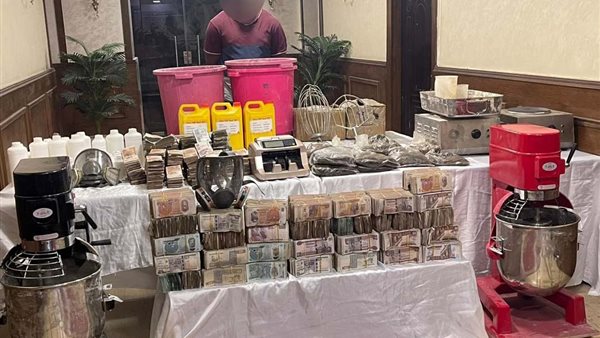 متهم والمضبوطات 