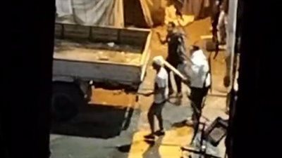 خناقة بعد الفطار.. مشاجرة بالأسلحة البيضاء والكلاب البوليسية في عين شمس |صور 