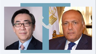 وزير الخارجية يبحث مع نظيره الكوري الجنوبي التعاون الثنائي وتطورات الحرب في غزة