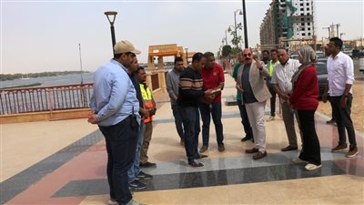 ضمن جولاته الميدانية.. محافظ أسوان: يجب إنهاء مشروع ممشى أهل مصر ومنع تواجد التروسيكل
