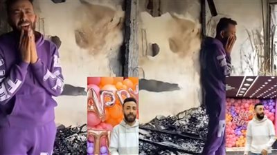 دعمه فنانون ومشاهير.. أول تعليق من صاحب استوديو مدحت بعد حريق مصدر رزقه: شوفت الحب في عيون الناس