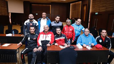 عقد الاجتماع الفني لبطولة إفريقيا للمصارعة في الإسكندرية | صور