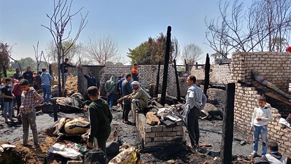 آثار الحريق 