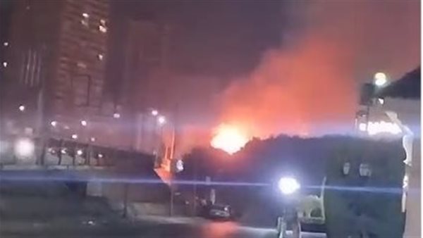 حريق المعادي 