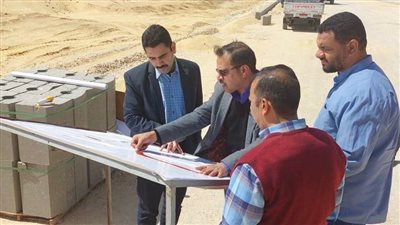 جهاز العبور الجديدة يستكمل أعمال الطرق والمرافق بالأراضي المضافة للمدينة