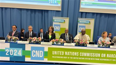 غادة والي تفتتح فعاليات اجتماعات لجنة مكافحة المخدرات بالأمم المتحدة