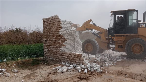 حملة إزالات بأسيوط