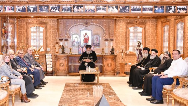 قداسة البابا يستقبل