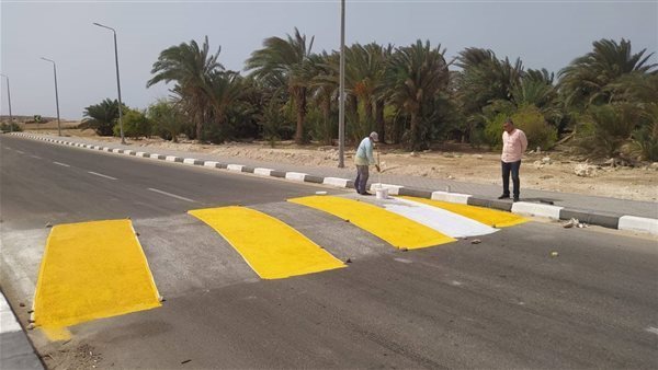 إنشاء مطبات صناعية