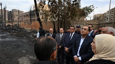 رئيس الوزراء: سنتحمل تكلفة إعادة الوضع كما كان قبل حريق ستوديوهات الأهرام فالأهالي لا ذنب لهم