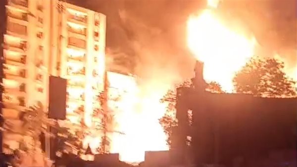 حريق ستوديو الهرم