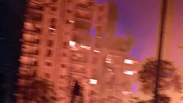  حريق ستديو الأهرام