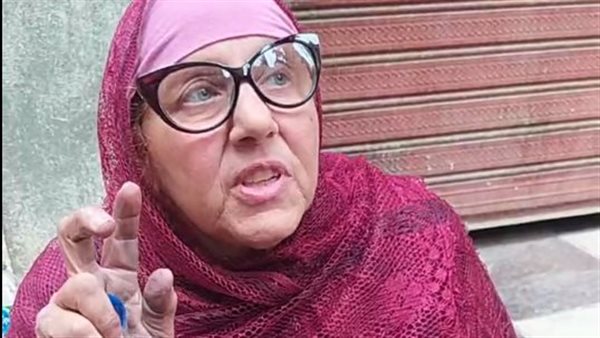 إحدى متضرري حريق