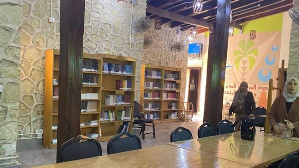 أول مكتبة عامة بالشيخ