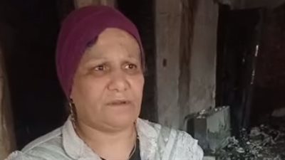 هنفطر في الشارع.. إحدى المتضررات من حريق ستوديو الأهرام: جهاز بنتي العروسة اتحرق وبيوتنا اتخربت | بث مباشر