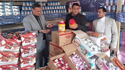 تحرير 10 محاضر تموينية في حملة مكبرة بسيدي سالم بكفر الشيخ 