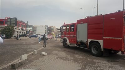 انتداب المعمل الجنائي لفحص أسباب حريق شقة دون خسائر بشرية في القليوبية