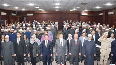 محافظ القليوبية يشهد احتفالية الأزهر الشريف باليوم السنوي 