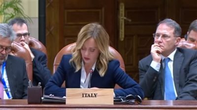 رئيسة الوزراء الإيطالية: ترفيع العلاقات يعكس حرص أوروبا على تعزيز التعاون مع مصر