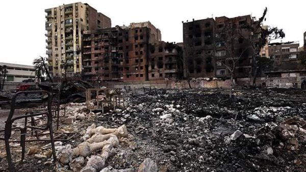 حريق ستوديو الأهرام