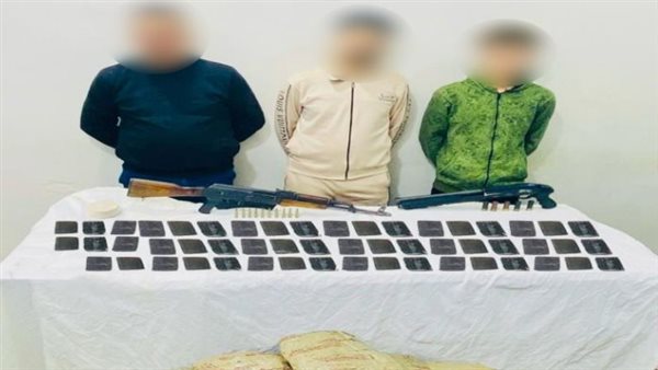 المتهمون والمضبوطات