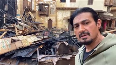 من داخل لوكيشن المسلسل.. ياسر جلال يطمئن جمهوره بعد اندلاع حريق خلال تصوير جودر| خاص