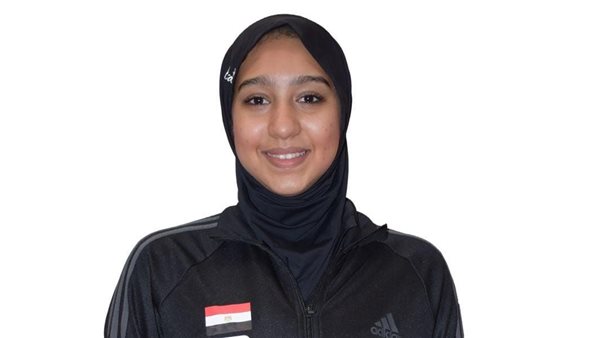 تقى شعبان لاعبة التايكوندو