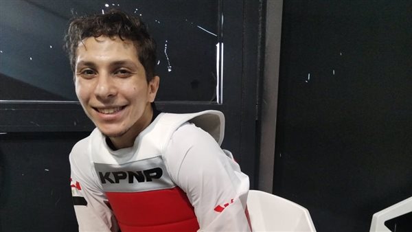 لاعب منتخب التايكوندو