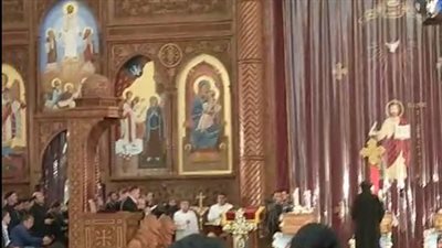 بدء صلاة التجنيز على أرواح الرهبان الثلاثة شهداء جنوب إفريقيا بكاتدرائية العباسية| بث مباشر 