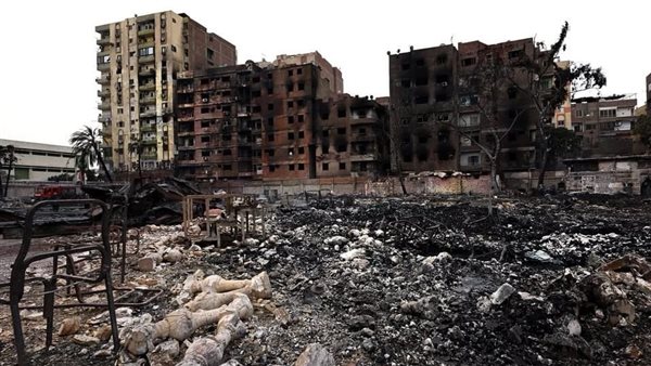 حريق استوديو الأهرام