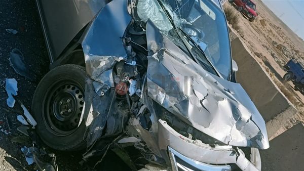 حادث تصادم بطريق