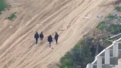 فيديو استهداف مسيرة إسرائيلية لـ 4 فلسطينيين يثير غضب مستخدمي السوشيال ميديا