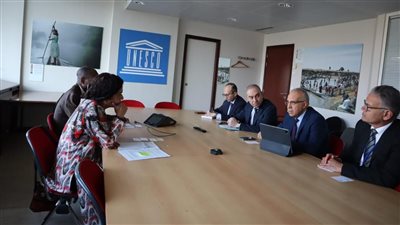 وزير الري يدعو اليونسكو لتوفير تمويلات للدول الإفريقية للتعامل مع تحديات المياه والمناخ