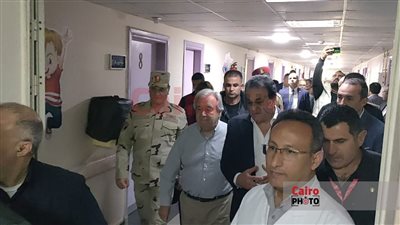 الأمين العام للأمم المتحدة يزور مصابي العدوان الإسرائيلي على غزة بمستشفى العريش| صور 
